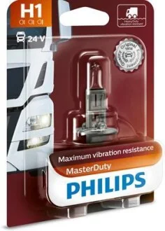 Лампа галогенная P14,5s, H1 PHILIPS 13258MDB1