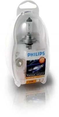 Лампа фарна (набір) H7 12V 55W PX26d (вир-во Philips) PHILIPS 55474EKKM (фото 1)