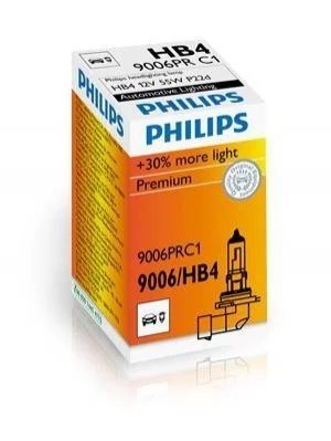 Лампа розжарювання Hb4premium 12v 55w P22d(вир-во Philips) PHILIPS 9006PRC1 (фото 1)