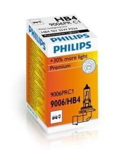 Лампа галогенная P22d, HB4 PHILIPS 9006PRC1