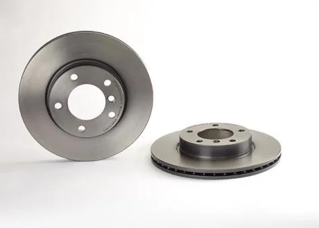 Торзмозной диск двухсторонний на передний мост вентилируемый 5 Polcar 09.5390.31