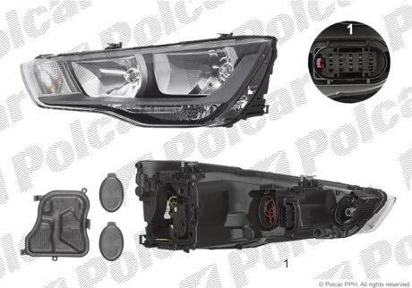 Фара основная Polcar 130009-Z
