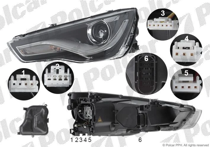 Фара основна Polcar 1300101Z (фото 1)