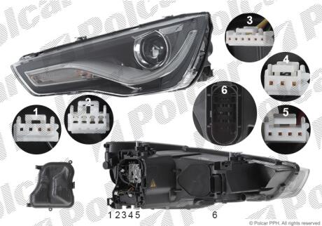 Фара основная Polcar 1300101Z
