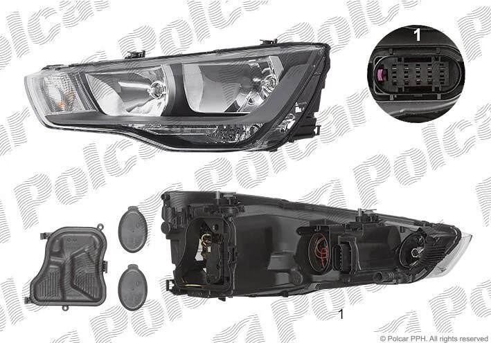 Фара основна Polcar 130010-Z (фото 1)