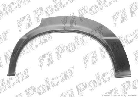 Ремкомплект крила заднього правий Polcar 130384-6