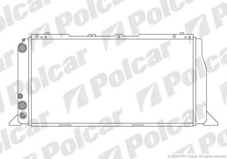 Радіатори охолодження Polcar 130708A2