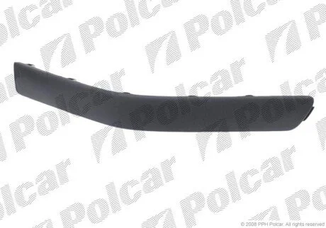 Накладка бампера левая Polcar 130807-3