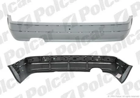 Бампер задний Polcar 130896UB