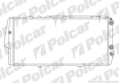 Радіатори охолодження Polcar 131508A3