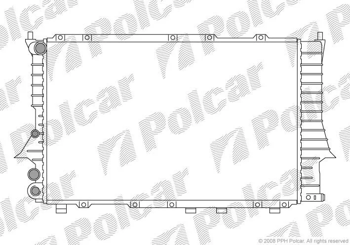 Радіатори охолодження Polcar 131608-1 (фото 1)