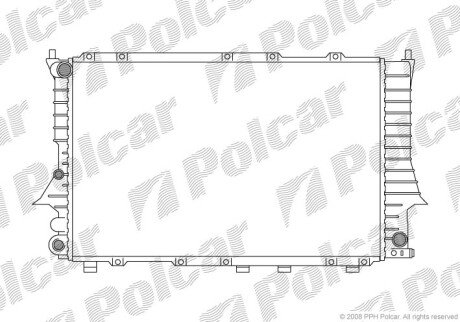 Радіатори охолодження Polcar 131608-3