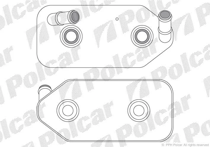 Радиатор масляный Polcar 1323L8-4 (фото 1)