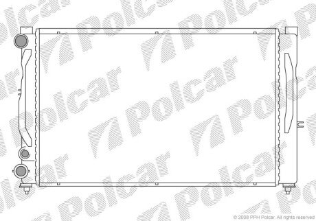 Радіатори охолодження Polcar 132408-1