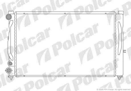Радіатори охолодження Polcar 132408-1