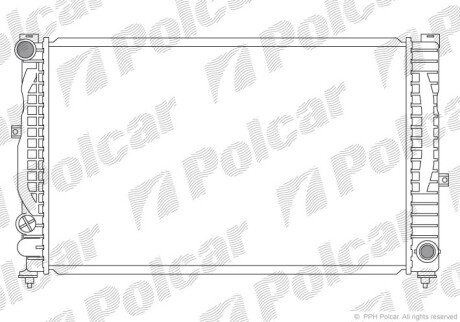 Радіатори охолодження Polcar 132408A7