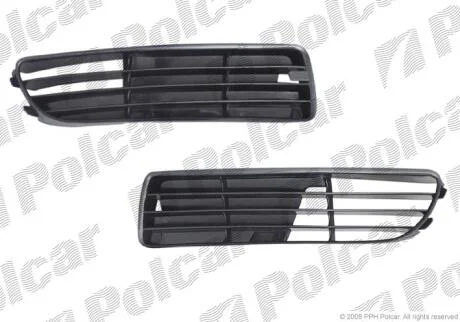 Решетка бампера правая Polcar 1324272R