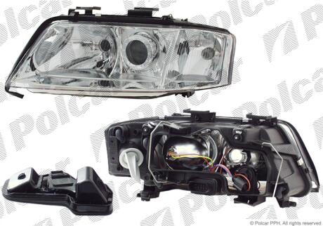 Фара основна ліва H1, H7, PY21W, W5W Polcar 1327090E