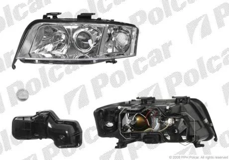 Фара основна ліва H7, PY21W, W5W Polcar 1327098E