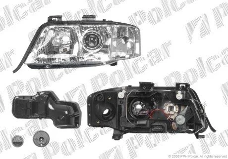 Фара основна права D2S, H7, PY21W, W5W Polcar 1327101E