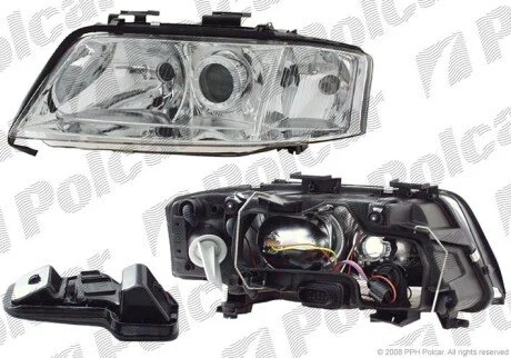 Фара основна права H1, H7, PY24W, W5W Polcar 132710-E