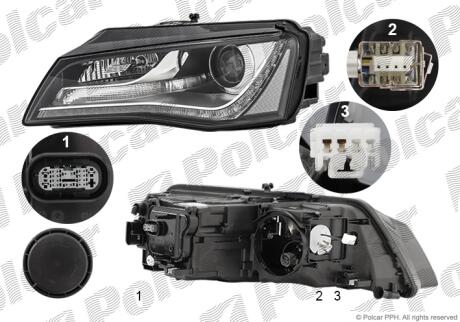 Фара основна Polcar 1330091H