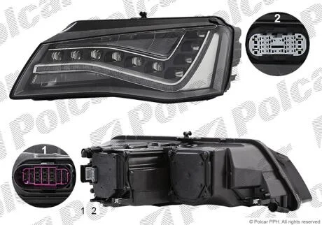 Фара основна Polcar 133010-H