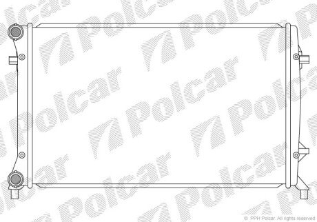 Радіатори охолодження Polcar 133108-5