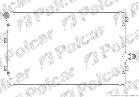 Радіатори охолодження Polcar 133108A4