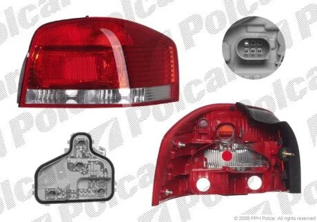 Фонарь задний справа Polcar 133188-E