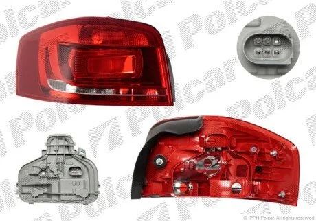Ліхтар задній праворуч Polcar 133288-U