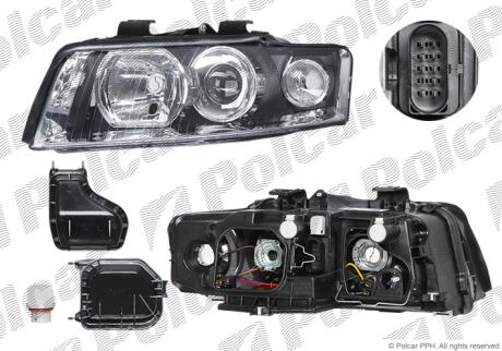 Фара основная Polcar 133410-E