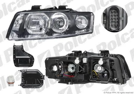 Фара основна Polcar 133410-E