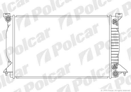 Радіатори охолодження Polcar 133508-2