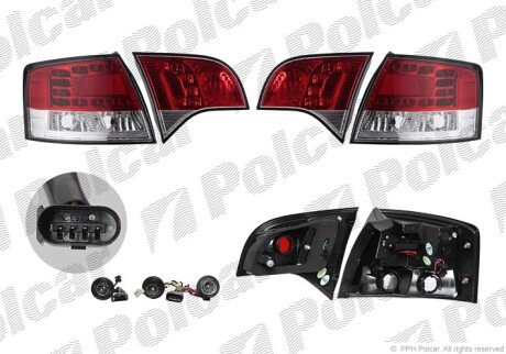 Фонарь задний Polcar 1335919E
