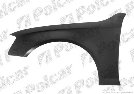 Крыло спереди слева Polcar 133701-J