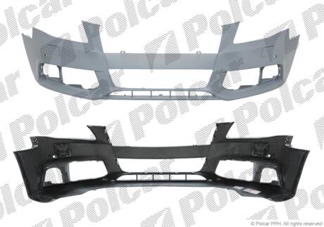 Бампер передний Polcar 133707-2