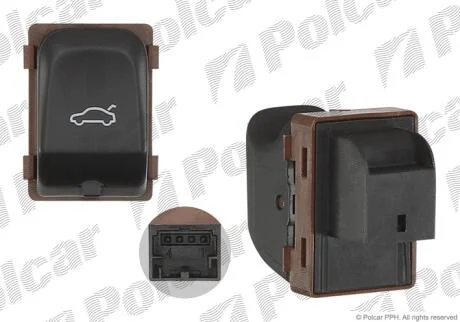 Кнопка відкриття багажника Polcar 1337P-90