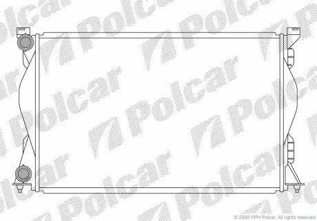 Радіатори охолодження Polcar 133808-5