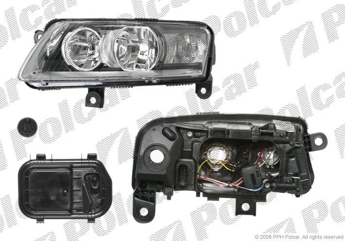 Фара основная правая H1, H7, PY21W, W5W Polcar 133810-H (фото 1)