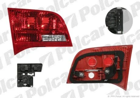 Фонарь задний слева внутренний Polcar 1338873V