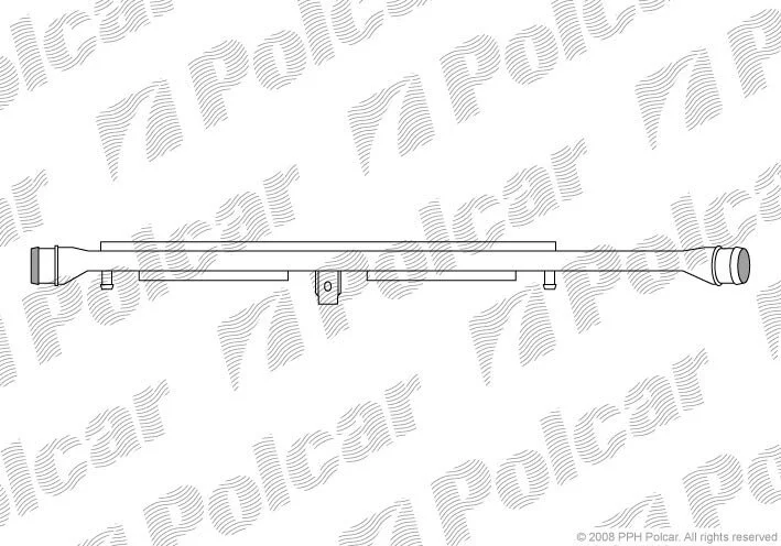Радіатори повітря (Інтеркулери) Polcar 1338J83X (фото 1)
