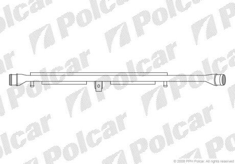 Радиаторы воздуха (Интеркулеры) Polcar 1338J83X