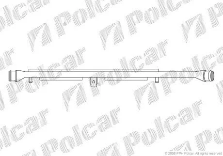 Радіатори повітря (Інтеркулери) Polcar 1338J83X