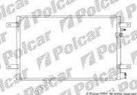 Радіатор кондиціонера (Конденсатор) без осушувача Polcar 1338K8C1S (фото 1)