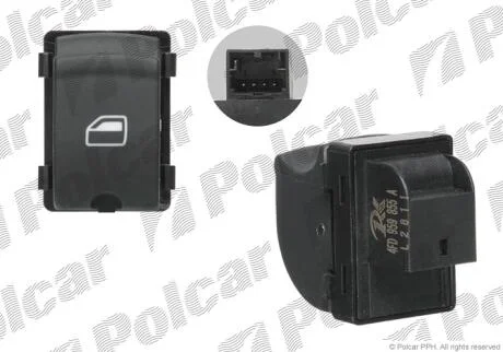 Блок управління вікнами Polcar 1338P-71