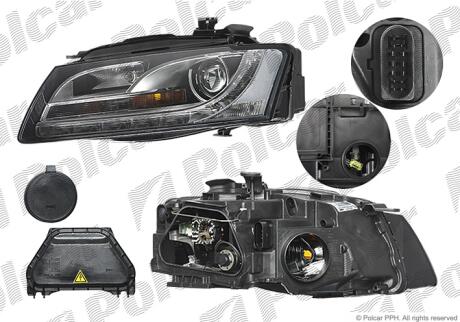 Фара основная правая D3S Polcar 1355101V