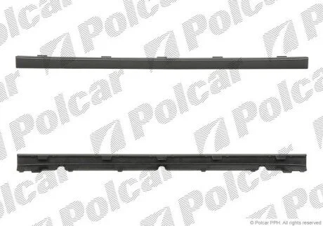 Кронштейн решетки бампера Polcar 136507-1