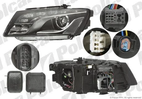 Фара основная Polcar 1365091E