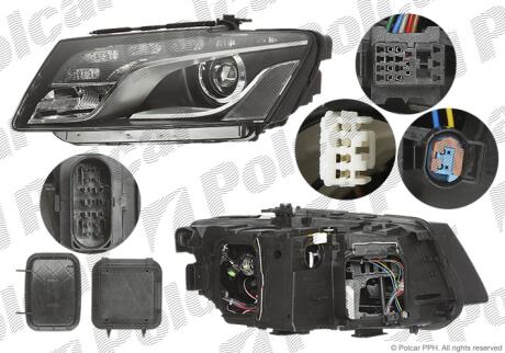 Фара основная Polcar 1365101E